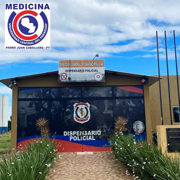 Habilitan dispensario policial en convenio con la Universidad Central del Paraguay
