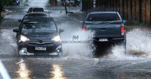 La Nación / Alerta meteorológica: anuncian lluvias con tormentas para varios departamentos