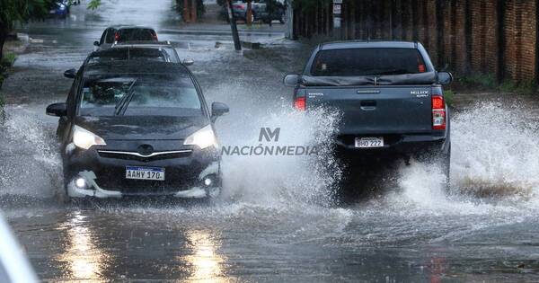 La Nación / Alerta meteorológica: anuncian lluvias con tormentas para varios departamentos