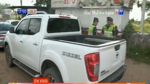 Hallan camioneta de "ryguasu" y detienen a dos personas - Noticias Paraguay