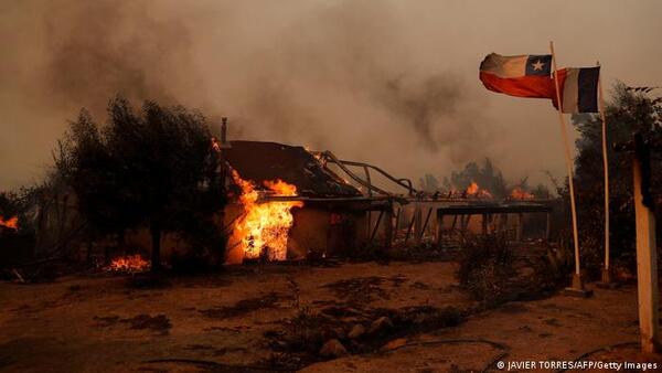 Chile: Ya son 26 los fallecidos por los incendios forestales - ADN Digital