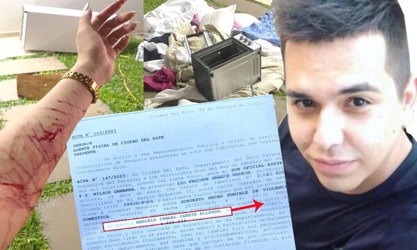 Joven agrede brutalmente a su expareja y le tira sus pertenencias en la calle – Diario TNPRESS