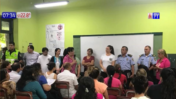Susto por una amenaza de tiroteo en escuela pública de San Lorenzo