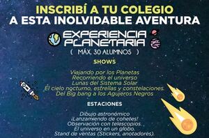 Tu colegio puede participar de una Experiencia Planetaria | Lambaré Informativo