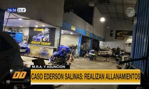 Caso Ederson Salinas: Allanamientos en Mariano Roque Alonso y Asunción | Telefuturo