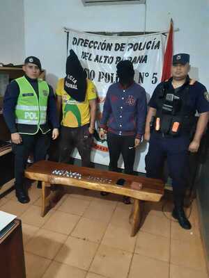 Caen dos presuntos microtraficantes en el km 7 de CDE - La Clave