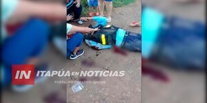 INSPECTOR DE TRÁNSITO HERIDO EN CAMBYRETÁ SE RECUPERA FAVORABLEMENTE  - Itapúa Noticias