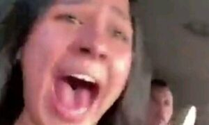 Grababan video para sus redes sociales y se accidentaron