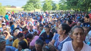 En Vallemí piden 1.500 kits de víveres a la Ministra de Emergencia Nacional