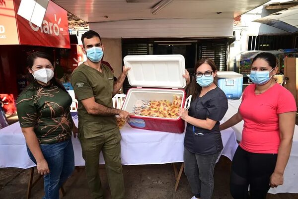 Médicos recaudaron 50% de la meta para refaccionar Hospital de Ñemby, mediante hamburgueseada - Nacionales - ABC Color