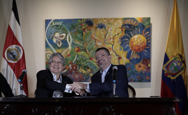 Costa Rica y Ecuador destacan acuerdo comercial para impulsar el desarrollo - MarketData