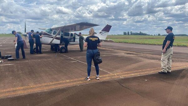 Senabico toma posesión de una avioneta incautada a narcos