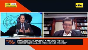 Concurso para suceder a Antonio Fretes - Mesa de Periodistas - ABC Color