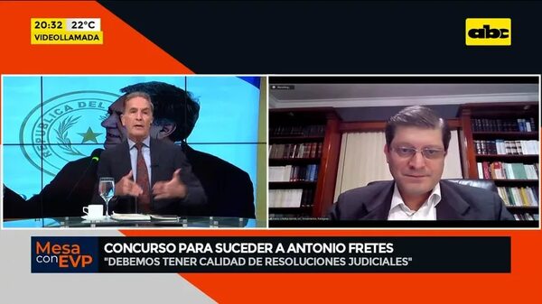 Concurso para suceder a Antonio Fretes - Mesa de Periodistas - ABC Color