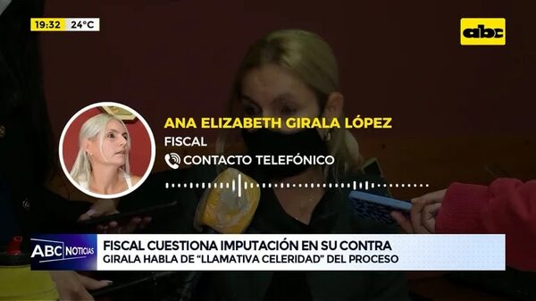 Fiscal cuestiona imputación en su contra - ABC Noticias - ABC Color