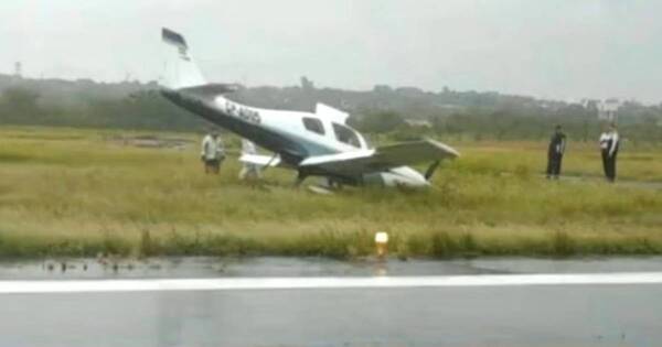 La Nación / Accidente aéreo, sin víctimas fatales