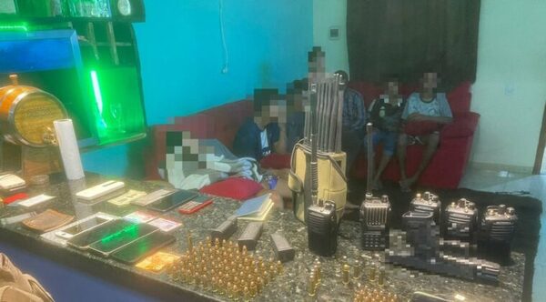 Amambay: Trece detenidos, entre ellos, supuesto logístico del Comando Vermelho