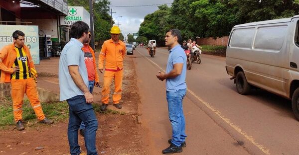 Evalúan factibilidad de la duplicación de la avenida Monday en Presidente Franco – Diario TNPRESS