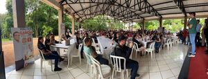 Walter García reunió a una multitud en torno a su campaña para la victoria - La Clave