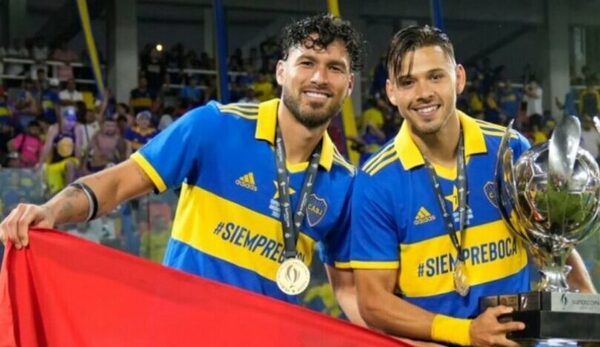 Versus / Óscar Romero y Bruno Valdez son campeones de la Supercopa Argentina con Boca Juniors