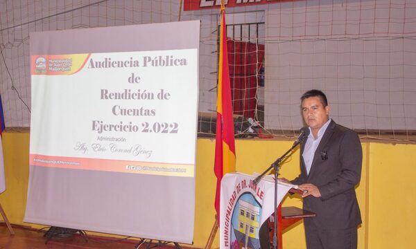 Elvio Coronel presenta rendición de cuentas y reconoce que gran parte de recursos fueron para saldar deudas