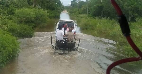 La Nación / Intendenta de San Lázaro pide auxilio a MOPC ante emergencia por lluvias