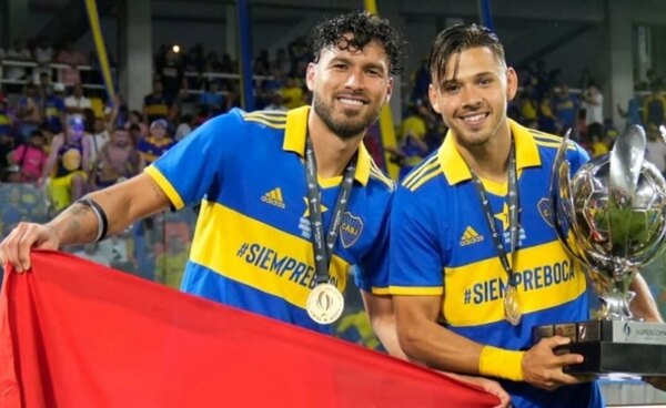 Versus / Óscar Romero y Bruno Valdez, campeones de la Supercopa Argentina con Boca Juniors