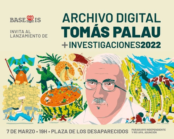 Cinco investigaciones y un archivo digital serán presentados en homenaje a Tomás Palau - .::Agencia IP::.