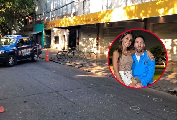 Balearon comercio de la familia de Anto Roccuzzo y dejaron un mensaje de amenaza para Messi - Megacadena — Últimas Noticias de Paraguay