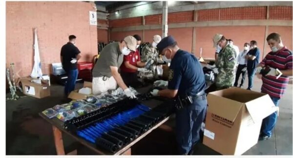 Desarticulan banda de tráfico internacional de armas en la Triple Frontera - ABC en el Este - ABC Color