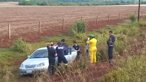 Hernandarias: Hombre muere de infarto mientras conducía y su auto queda en la cuneta