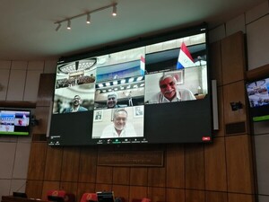 Fernando Lugo vuelve a participar de las sesiones del Senado - trece