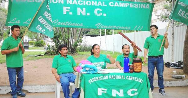 La Nación / Campesinos preparan su marcha anual para el 30 de marzo
