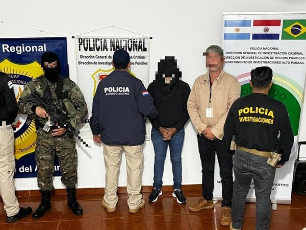 Cae presunto proveedor de armas y drogas del Comando Vermelho en Capitán Bado