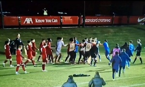 Juveniles se trenzan a golpes tras partido - La Prensa Futbolera