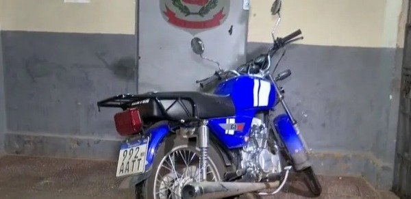 Inesperado: Moto robada fue recuperada en 3 minutos