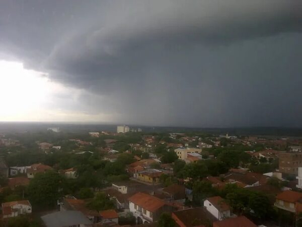 Meteorología: nueva alerta de tormentas para seis departamentos - Clima - ABC Color