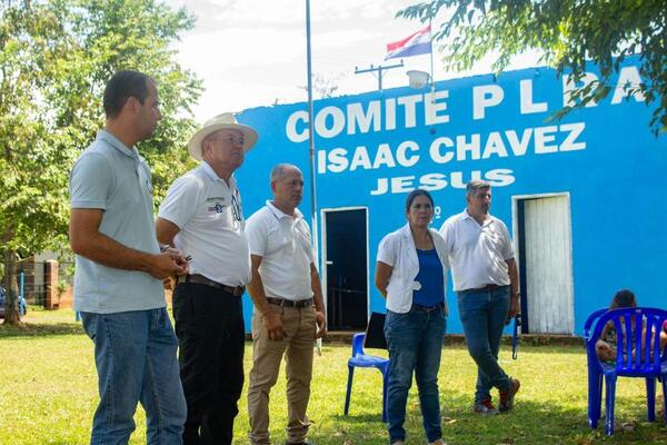 JAVIER PEREIRA RECORRIÓ EL DISTRITO DE JESÚS - Itapúa Noticias