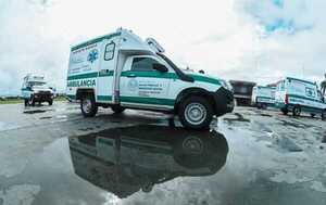 Itapúa recibe 4 nuevas ambulancias para habilitar base del SEME en Encarnación