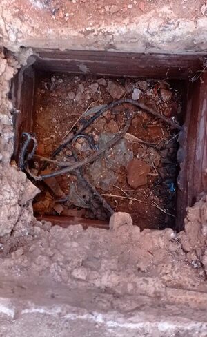 Denuncian robo de cables de estación de bombeo de aguas negras - Policiales - ABC Color