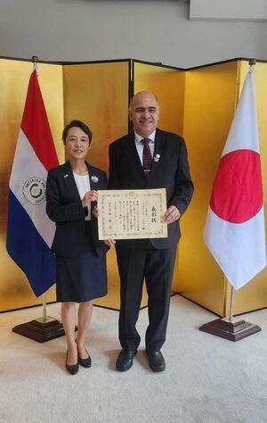 Reconocimiento al fomento de las Artes Marciales en la embajada japonesa - .::Agencia IP::.