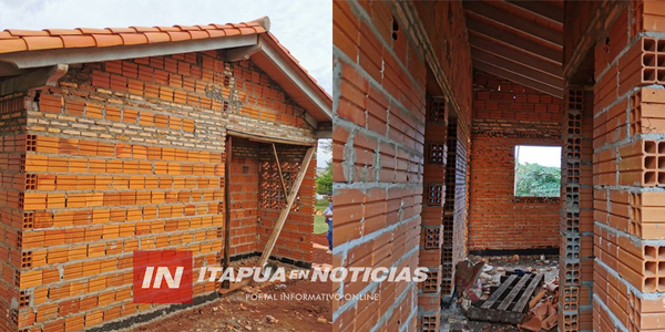 AVANZAN CONSTRUCCIONES DE VIVIENDAS PARA FAMILIAS DE ITAPÚA POTY - Itapúa Noticias