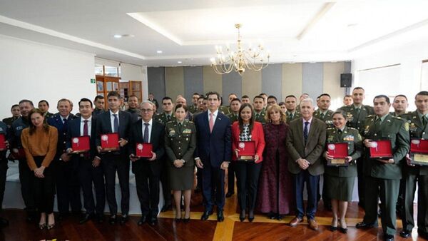 Caso Marcelo Pecci: Paraguay condecora a la Fiscalía y a la Policía de Colombia
