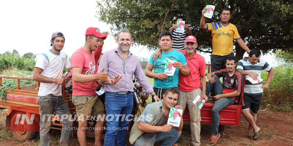 CERINI MUESTRA UN GRAN COMPROMISO CON LA AGRICULTURA FAMILIAR EN ITAPÚA - Itapúa Noticias