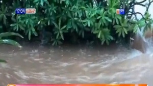 Itapúa: Intensas lluvias inundan viviendas en Carmen del Paraná - Noticias Paraguay
