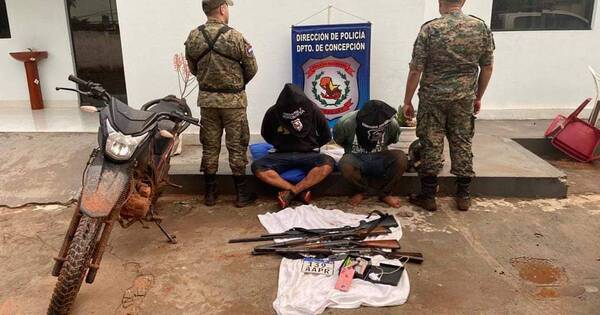 La Nación / Horqueta: detienen a delincuentes luego de perpetrar dos asaltos y disparar contra agentes