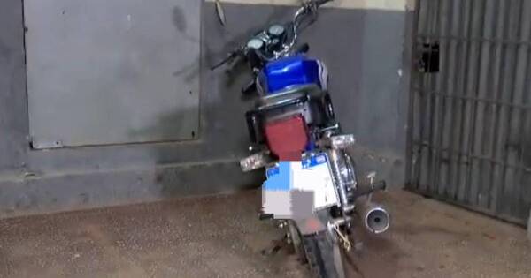 La Nación / Ypané: le robaron su motocicleta, pero la recuperaron en tiempo récord