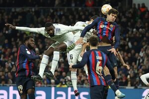 Ventaja mínima de Barça ante Madrid en semifinales de la Copa del Rey - Fútbol Internacional - ABC Color
