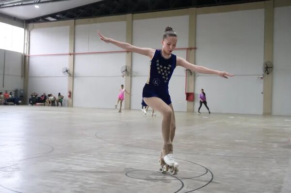 Excelente inicio del Selectivo de Patinaje Artístico en la SND - Polideportivo - ABC Color