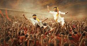La Nación / “RRR”, la extravagante película india que maravilló a Hollywood
